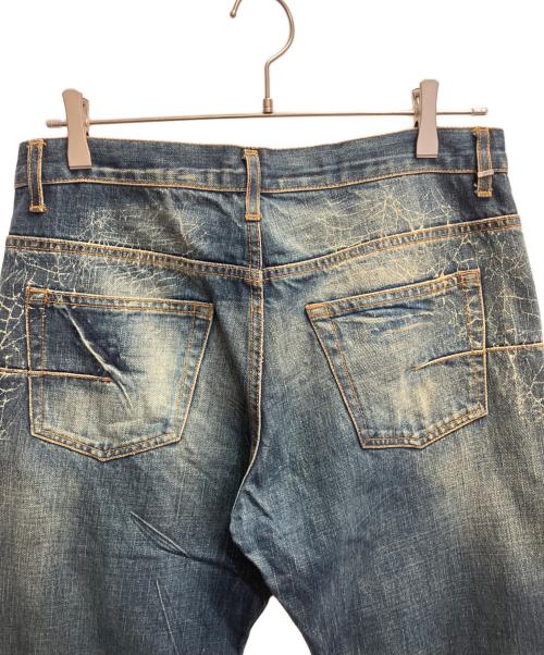 DIOR HOMME（ディオール オム）DIOR HOMME (ディオール オム) スパイダーデニムパンツ インディゴ サイズ:32の古着・服飾アイテム