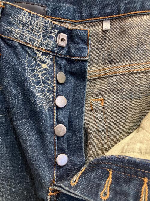 DIOR HOMME（ディオール オム）DIOR HOMME (ディオール オム) スパイダーデニムパンツ インディゴ サイズ:32の古着・服飾アイテム