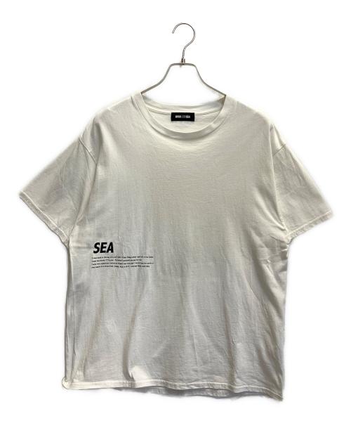 WIND AND SEA（ウィンダンシー）WIND AND SEA (ウィンダンシー) 半袖カットソー ホワイト サイズ:Lの古着・服飾アイテム