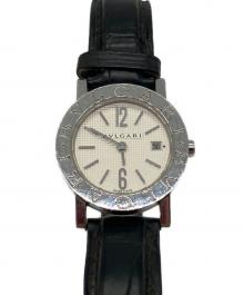 BVLGARI（ブルガリ）の古着「デジアナウォッチ」｜ホワイト