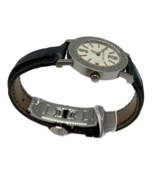 BVLGARI（ブルガリ）BVLGARI (ブルガリ) デジアナウォッチ ホワイトの古着・服飾アイテム