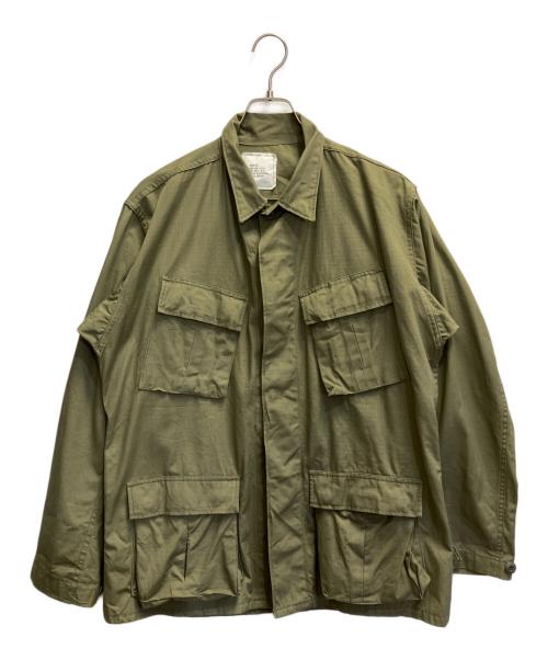 US ARMY（ユーエスアーミー）US ARMY (ユーエスアーミー) ジャングルファティーグジャケット カーキ サイズ:MEDIUM LONGの古着・服飾アイテム