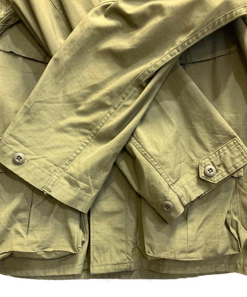 US ARMY（ユーエスアーミー）US ARMY (ユーエスアーミー) ジャングルファティーグジャケット カーキ サイズ:MEDIUM LONGの古着・服飾アイテム
