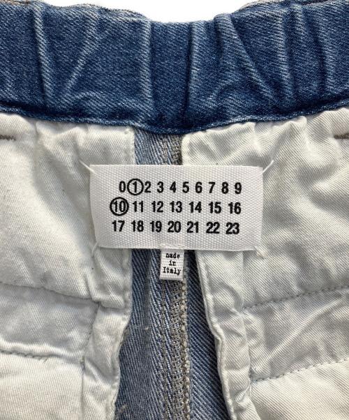 Maison Margiela（メゾンマルジェラ）Maison Margiela (メゾンマルジェラ) オーバーサイズ プリーツジーンズ ブルー サイズ:40の古着・服飾アイテム