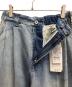 Maison Margiela (メゾンマルジェラ) オーバーサイズ プリーツジーンズ ブルー サイズ:40：70000円