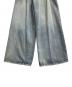 中古・古着 Maison Margiela (メゾンマルジェラ) オーバーサイズ プリーツジーンズ ブルー サイズ:40：70000円
