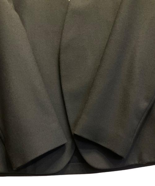 Maison Margiela（メゾンマルジェラ）Maison Margiela (メゾンマルジェラ) バージンウール ノーカラージャケット ブラック サイズ:48の古着・服飾アイテム