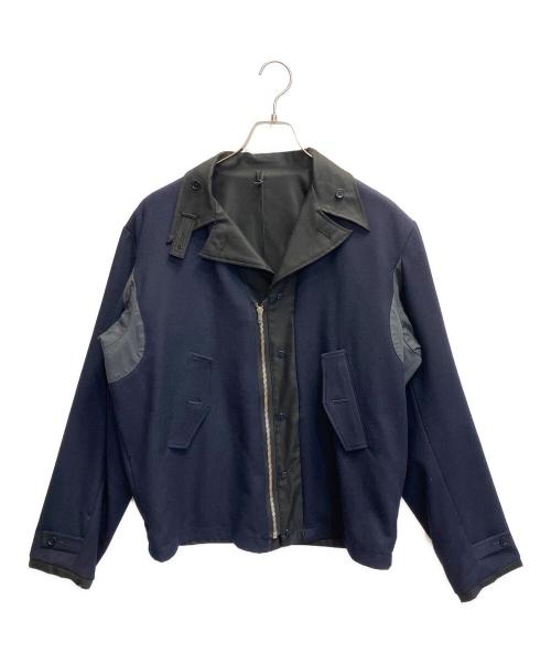 CLASS（クラス）CLASS (クラス) リバーシブルブルゾン ネイビー サイズ:3の古着・服飾アイテム