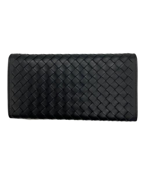 BOTTEGA VENETA（ボッテガベネタ）BOTTEGA VENETA (ボッテガベネタ) 長財布 ブラックの古着・服飾アイテム