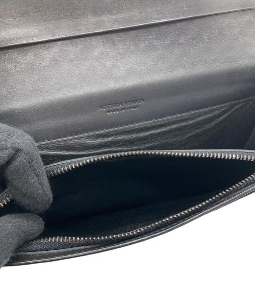 BOTTEGA VENETA（ボッテガベネタ）BOTTEGA VENETA (ボッテガベネタ) 長財布 ブラックの古着・服飾アイテム