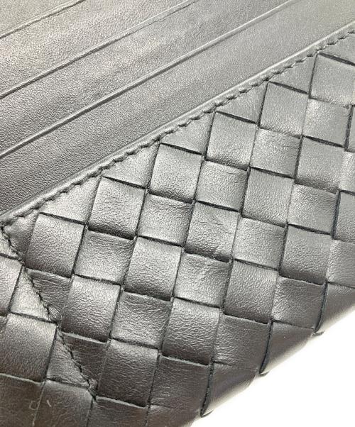 BOTTEGA VENETA（ボッテガベネタ）BOTTEGA VENETA (ボッテガベネタ) 長財布 ブラックの古着・服飾アイテム