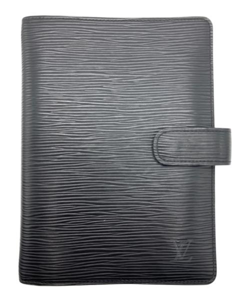 LOUIS VUITTON（ルイ ヴィトン）LOUIS VUITTON (ルイ ヴィトン) アジェンダMM ブラックの古着・服飾アイテム