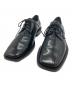 BALENCIAGA（バレンシアガ）の古着「スクエアトゥ ダービーシューズ」｜ブラック