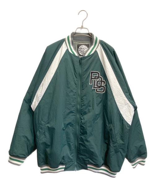 PUNK DRUNKERS（パンクドランカーズ）PUNK DRUNKERS (パンクドランカーズ) 中綿ジャケット グリーン サイズ:XLの古着・服飾アイテム