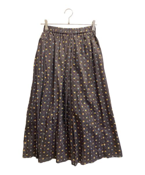 KAGURE（カグレ）KAGURE (カグレ) リバティプリントスカート グレー サイズ:FREEの古着・服飾アイテム