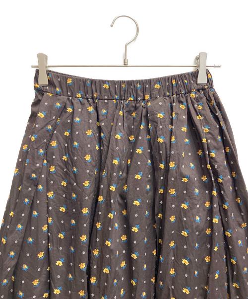 KAGURE（カグレ）KAGURE (カグレ) リバティプリントスカート グレー サイズ:FREEの古着・服飾アイテム