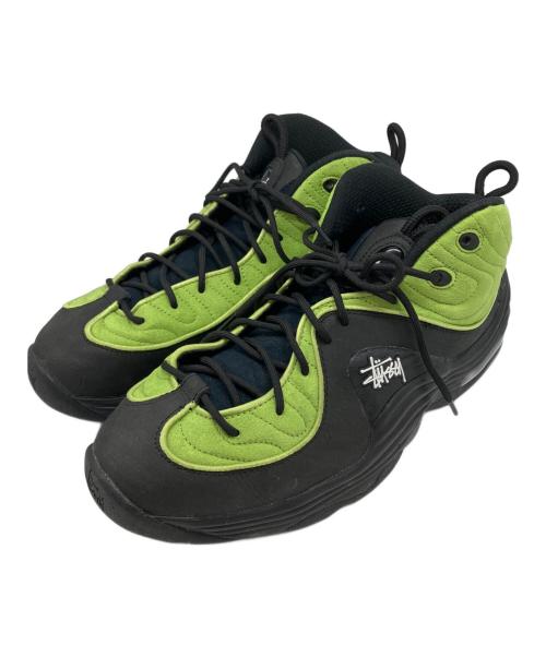NIKE（ナイキ）NIKE (ナイキ) stussy (ステューシー) スニーカー ブラック×グリーン サイズ:29.5の古着・服飾アイテム