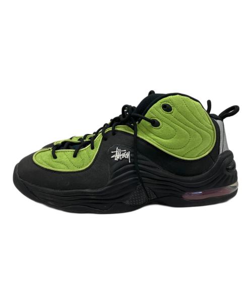 NIKE（ナイキ）NIKE (ナイキ) stussy (ステューシー) スニーカー ブラック×グリーン サイズ:29.5の古着・服飾アイテム