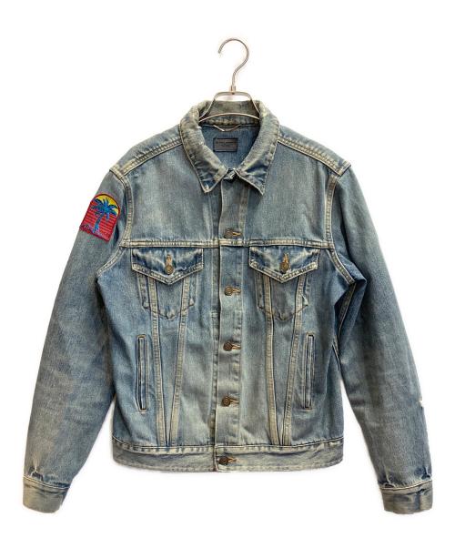 Saint Laurent Paris（サンローランパリ）Saint Laurent Paris (サンローランパリ) デニムジャケット ブルー サイズ:Mの古着・服飾アイテム