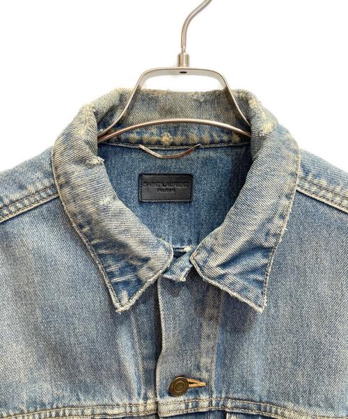 Saint Laurent Paris（サンローランパリ）Saint Laurent Paris (サンローランパリ) デニムジャケット ブルー サイズ:Mの古着・服飾アイテム