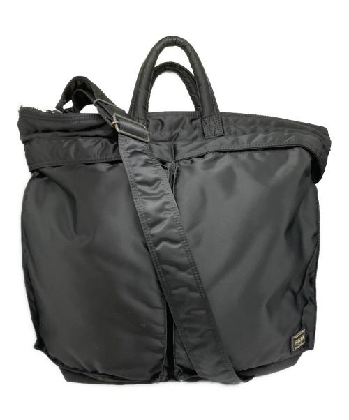 PORTER（ポーター）PORTER (ポーター) TANKER  HELMET BAG(L) ブラックの古着・服飾アイテム