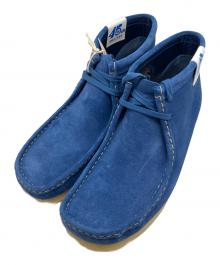 CLARKS ORIGINALS×ATMOS（クラークス オリジナルズ×アトモス）の古着「Wallabee BT Manhattan Records」｜ブルー