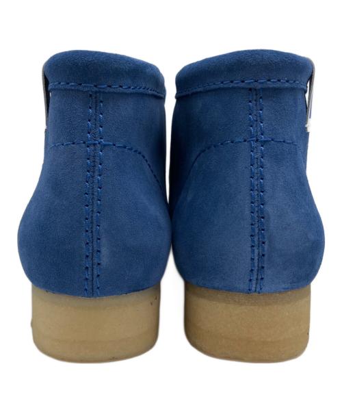 CLARKS ORIGINALS（クラークス オリジナルズ）CLARKS ORIGINALS (クラークス オリジナルズ) ATMOS (アトモス) Wallabee BT Manhattan Records ブルー サイズ:27cmの古着・服飾アイテム