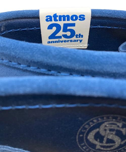 CLARKS ORIGINALS（クラークス オリジナルズ）CLARKS ORIGINALS (クラークス オリジナルズ) ATMOS (アトモス) Wallabee BT Manhattan Records ブルー サイズ:27cmの古着・服飾アイテム
