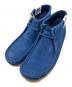 CLARKS ORIGINALS（クラークス オリジナルズ）の古着「Wallabee BT Manhattan Records」｜ブルー