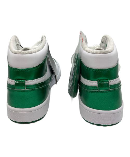 NIKE（ナイキ）NIKE (ナイキ) AIR JORDAN 1 HIGH G ホワイト×グリーン サイズ:27.5の古着・服飾アイテム