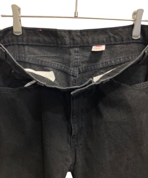 LEVI'S（リーバイス）LEVI'S (リーバイス) 505 後染めブラックデニムパンツ ブラック サイズ:W34L34の古着・服飾アイテム