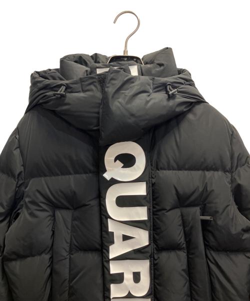 DSQUARED2（ディースクエアード）DSQUARED2 (ディースクエアード) ロゴ ダウンジャケット ブラック サイズ:44の古着・服飾アイテム