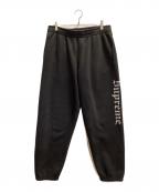SUPREMEシュプリーム）の古着「Washed Old English Sweatpant」｜ブラック