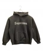 SUPREMEシュプリーム）の古着「プルオーバーパーカー」｜ブラック