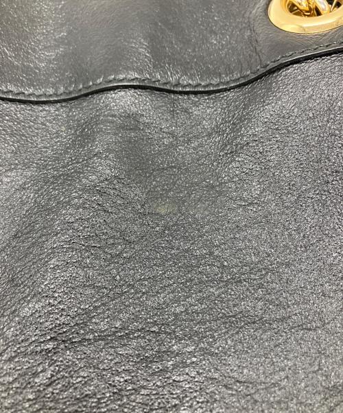 GUCCI（グッチ）GUCCI (グッチ) ラージトートバッグ ブラックの古着・服飾アイテム