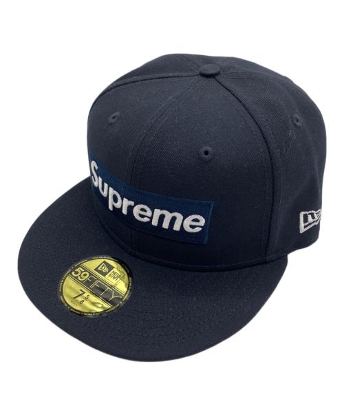 New Era（ニューエラ）New Era (ニューエラ) SUPREME (シュプリーム) MLB teams boxlogo newera ネイビーの古着・服飾アイテム
