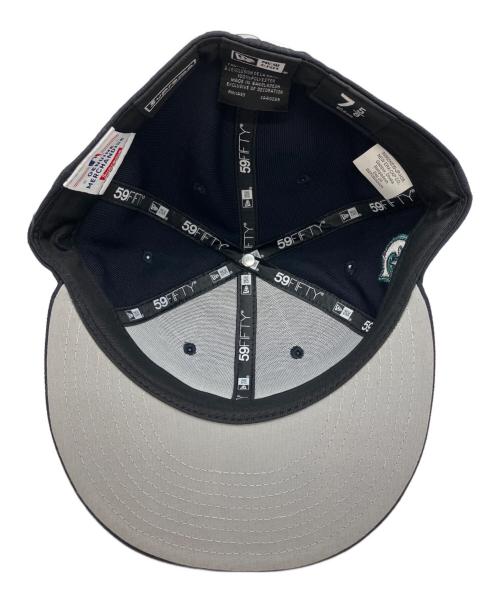 New Era（ニューエラ）New Era (ニューエラ) SUPREME (シュプリーム) MLB teams boxlogo newera ネイビーの古着・服飾アイテム