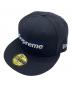 New Era（ニューエラ）の古着「MLB teams boxlogo newera」｜ネイビー