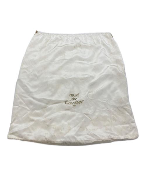 Cartier（カルティエ）Cartier (カルティエ) マストライン ハンドバッグ ボルドーの古着・服飾アイテム