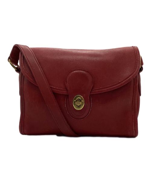 COACH（コーチ）COACH (コーチ) ショルダーバッグ レッドの古着・服飾アイテム