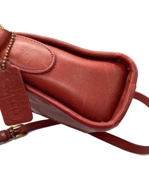 COACH（コーチ）COACH (コーチ) ショルダーバッグ レッドの古着・服飾アイテム