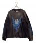 KAMIYA（カミヤ）の古着「KMY-FIRE Distressed L/S Tee」｜グレー
