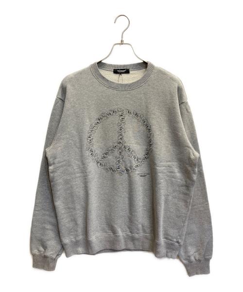 UNDERCOVER（アンダーカバー）UNDERCOVER (アンダーカバー) SWEAT PEASE BEAR MENS グレー サイズ:5の古着・服飾アイテム