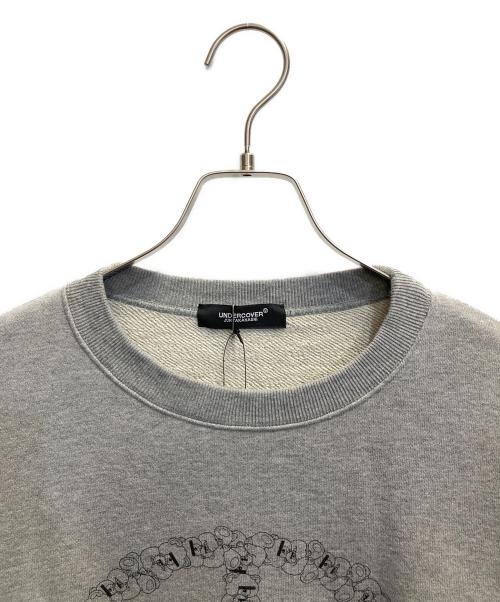 UNDERCOVER（アンダーカバー）UNDERCOVER (アンダーカバー) SWEAT PEASE BEAR MENS グレー サイズ:5の古着・服飾アイテム