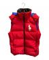 POLO RALPH LAUREN（ポロ・ラルフローレン）の古着「ダウンベスト」｜レッド