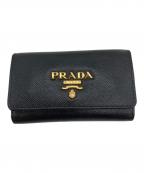 PRADAプラダ）の古着「4連キーケース」｜ブラック