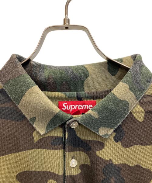 SUPREME（シュプリーム）SUPREME (シュプリーム) Washed Camo Polo カーキ サイズ:XLの古着・服飾アイテム