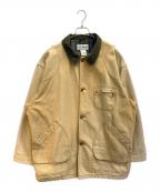 L.L.Beanエルエルビーン）の古着「ハンティングジャケット」｜ベージュ×グリーン