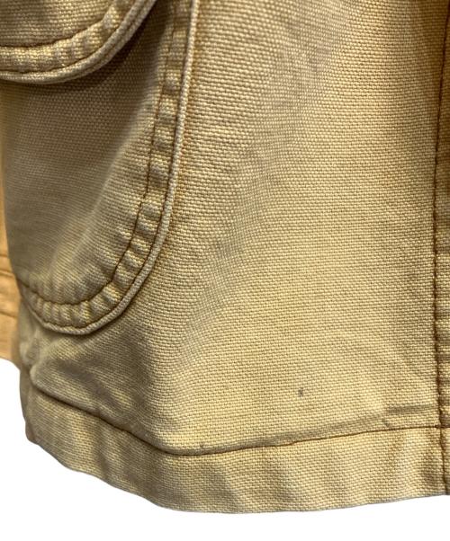 L.L.Bean（エルエルビーン）L.L.Bean (エルエルビーン) ハンティングジャケット ベージュ×グリーン サイズ:XLの古着・服飾アイテム
