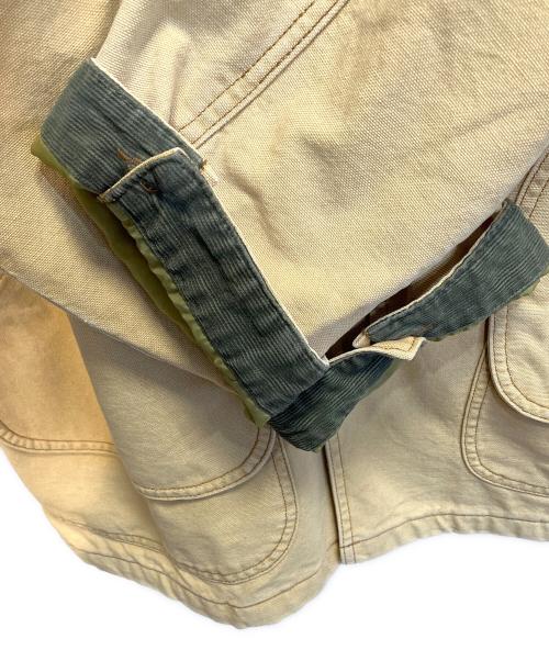 L.L.Bean（エルエルビーン）L.L.Bean (エルエルビーン) ハンティングジャケット ベージュ×グリーン サイズ:XLの古着・服飾アイテム